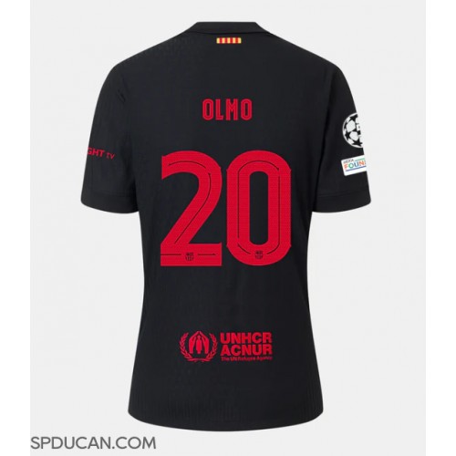 Muški Nogometni Dres Barcelona Dani Olmo #20 Gostujuci 2024-25 Kratak Rukav